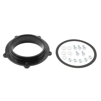 Air Filter Intake Adapter for Yamaha YFZ450 (All Years) - Plastic Black
