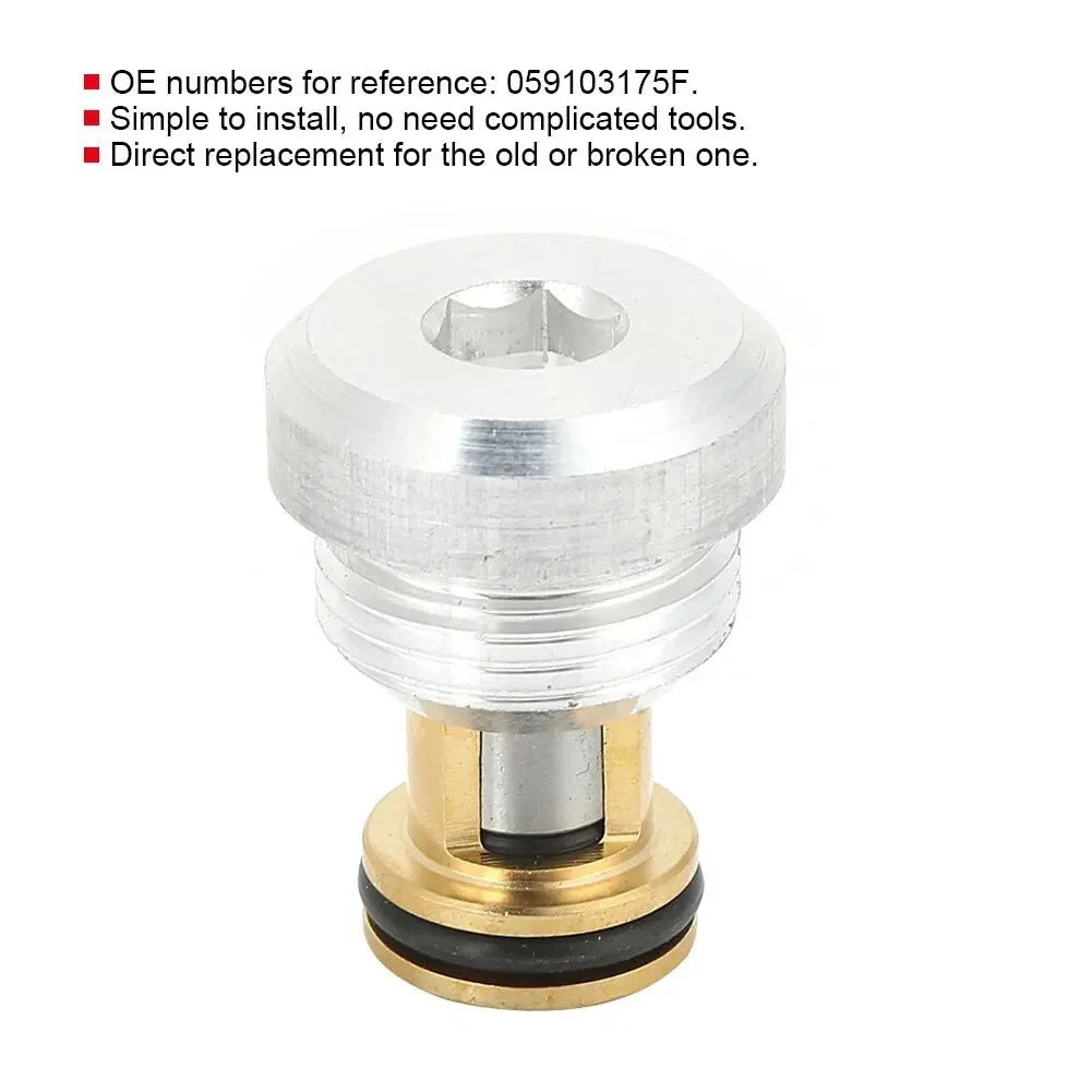 Oil Pressure Relief Valve Multiple Fitments for Vehicles