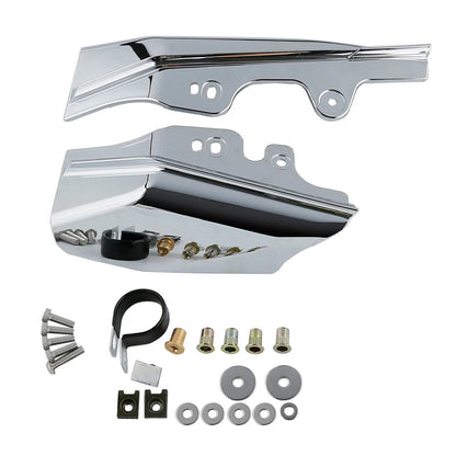 Mid-Frame Air Deflectors Chrome for Harley Electra Glide King (2001-2008)