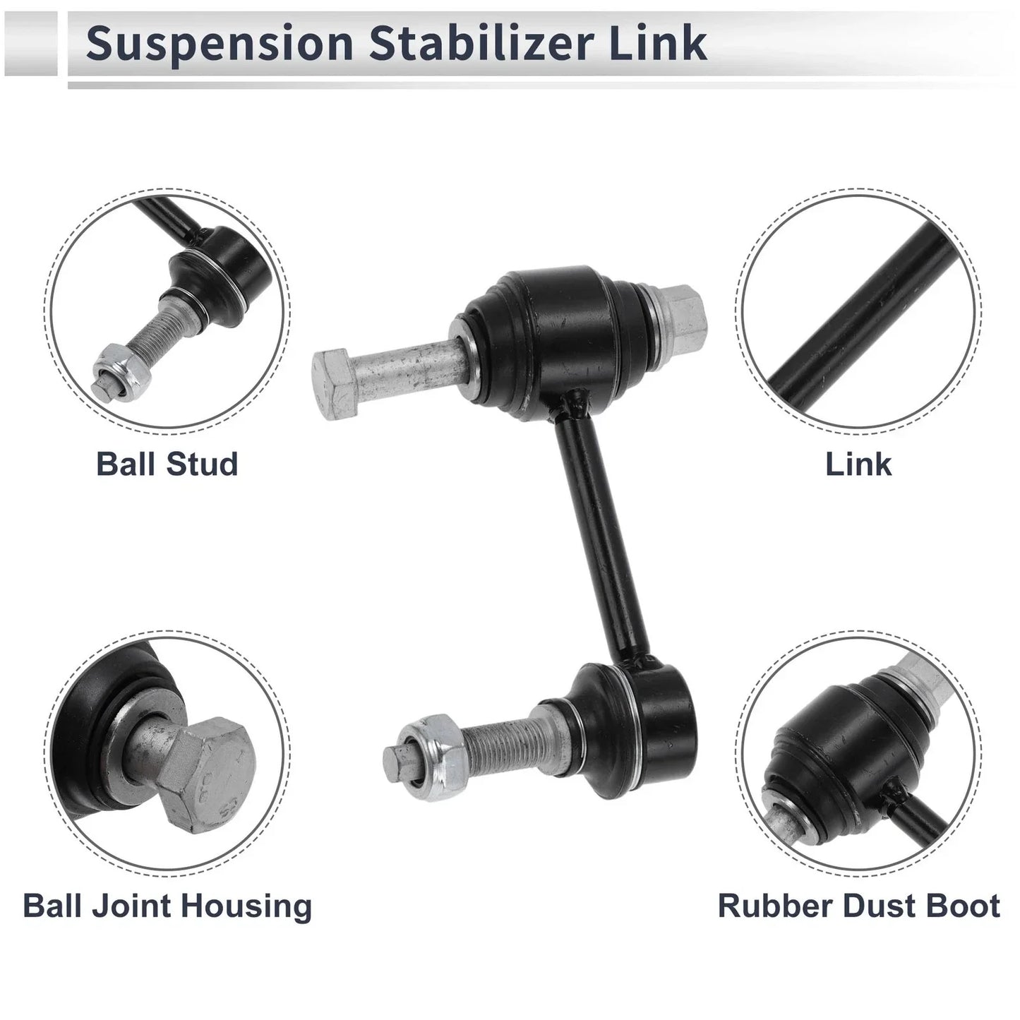 Stabilizer Bar Links for DODGE DURANGO 2016-2022 - 2 x Durable Components