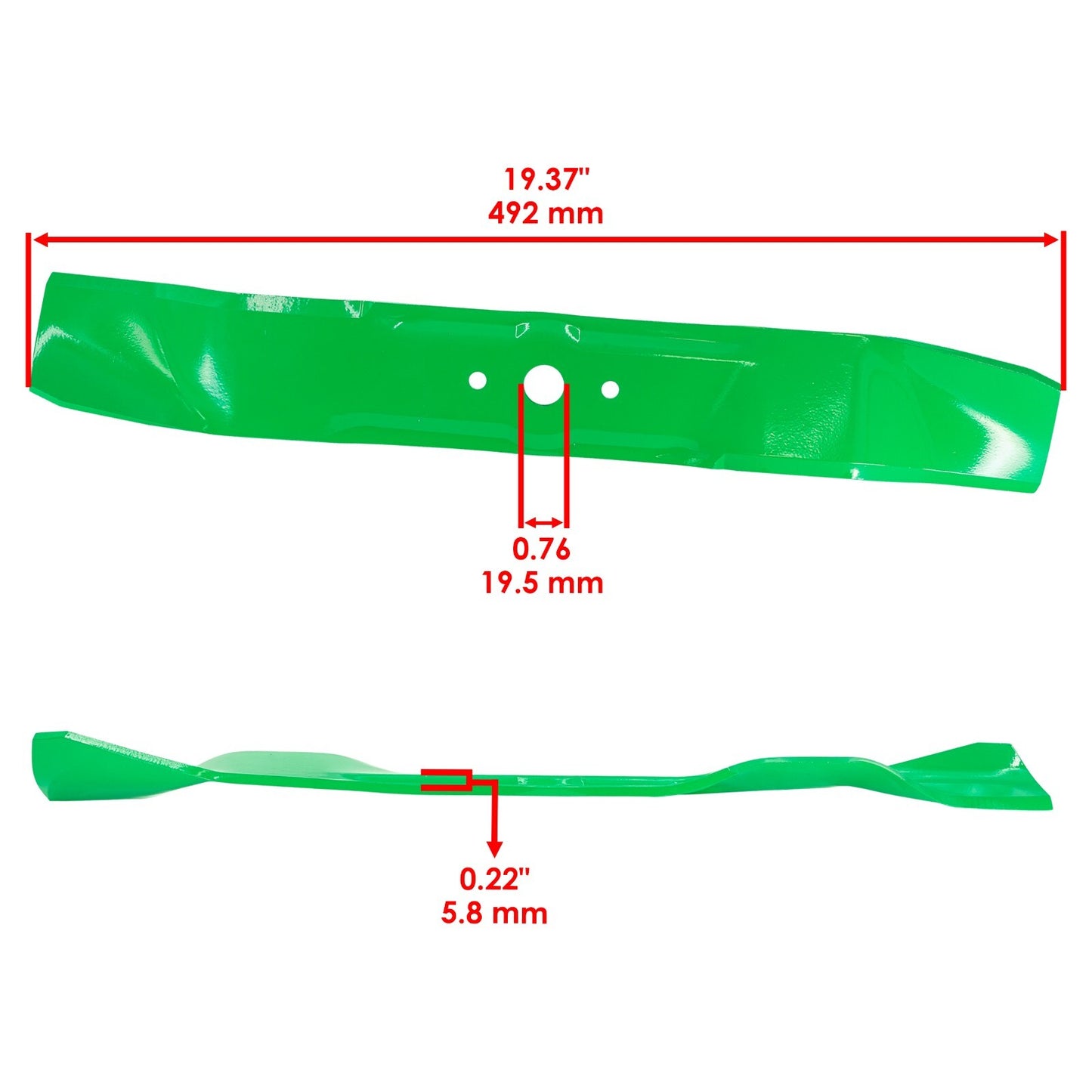 Deck Blade Replacement for MTD Toro Mulching (2005–2018)