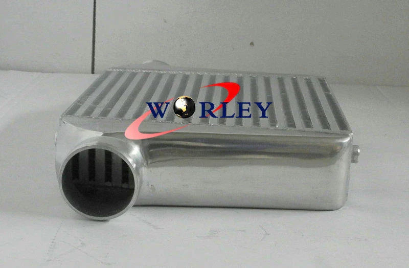Aluminum Intercooler & Fan 280x300x70mm Turbo FMIC Universal