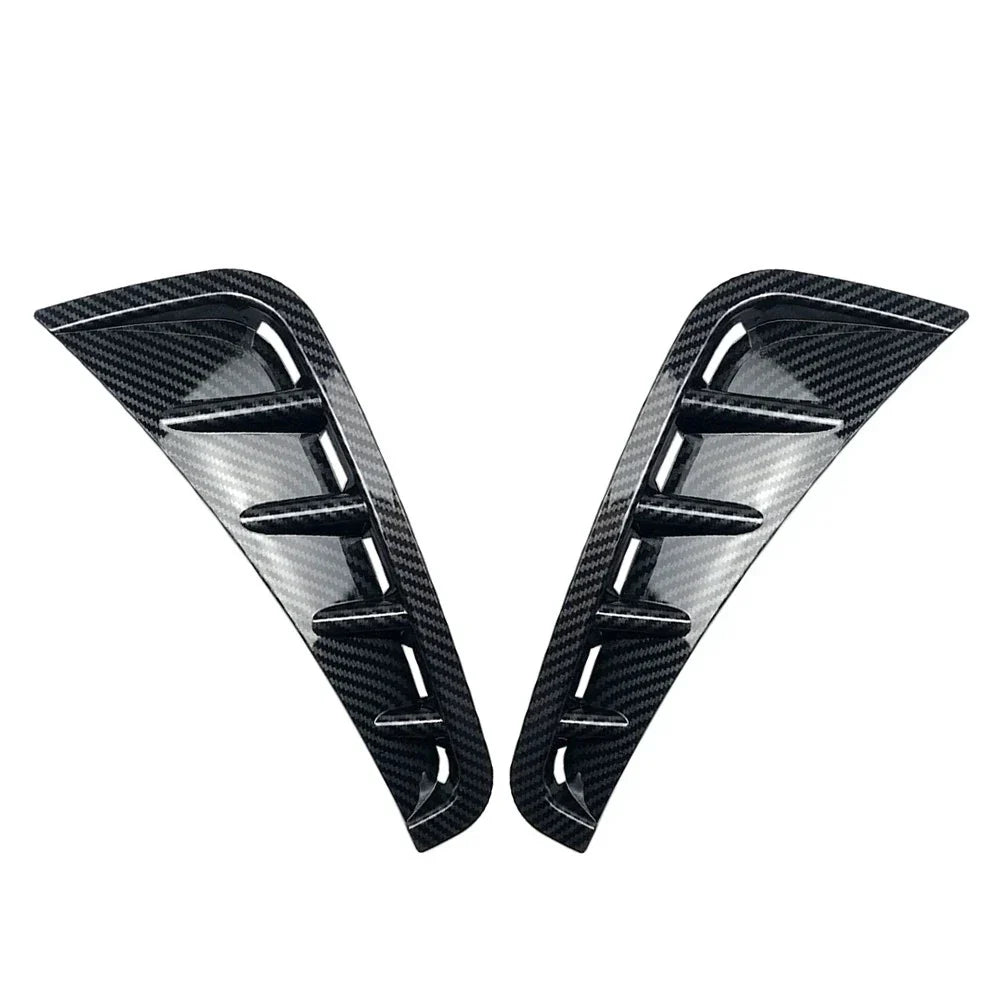 Carbon Front Bumper Spoiler Side Air Intake Cover for Benz C-Class (2019-2021)