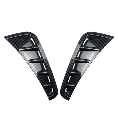 Carbon Front Bumper Spoiler Side Air Intake Cover for Benz C-Class (2019-2021)