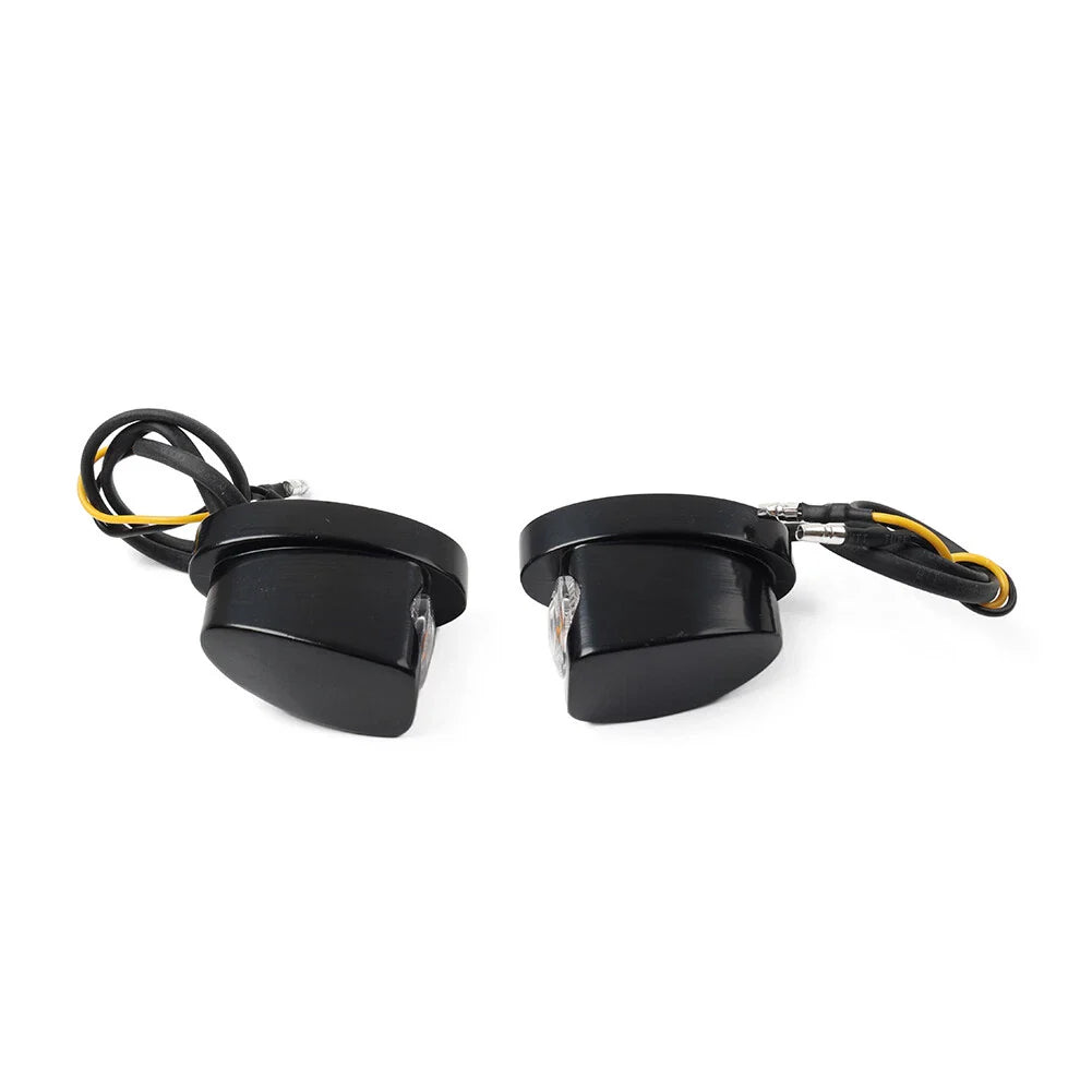 Rear Turn Signal Blinker Lights Amber for Harley Sportster