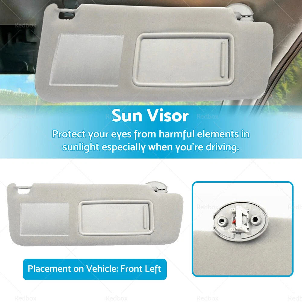 RH Sun Visor for Toyota Prado TRJ120 RZJ120 LJ120 GRJ120 KZJ120 KDJ120 (2003-2009)