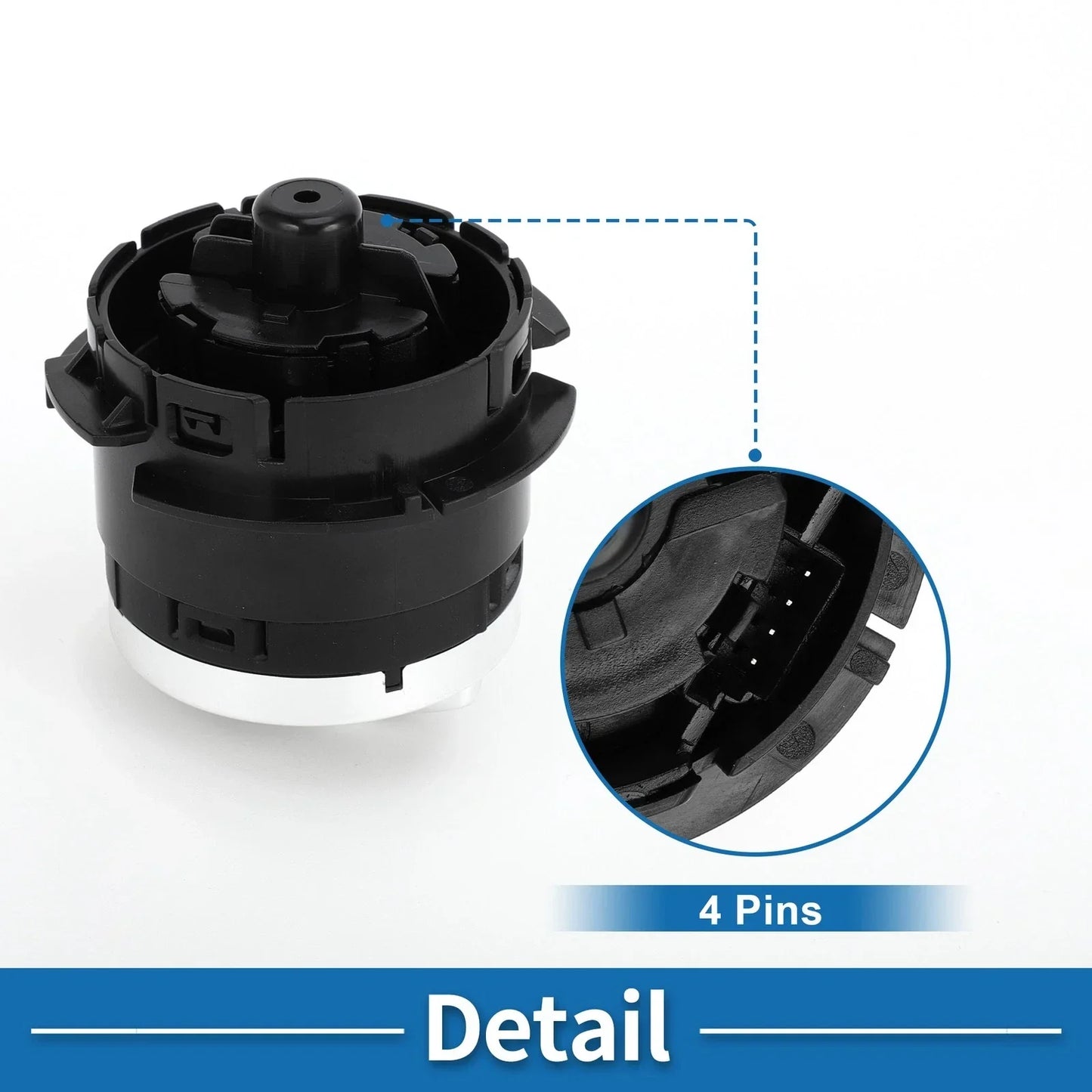 Headlight Lamp Fog Light Control Switch for Porsche 718 (2017-2023)