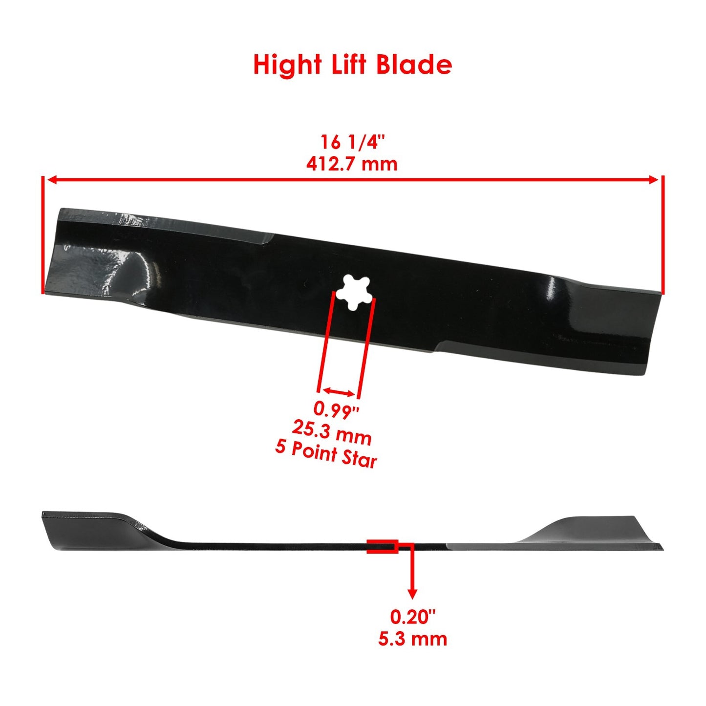 Deck Blade Replacement 48 in for Husqvarna EZ4220 EZ4624 (2000–2018)