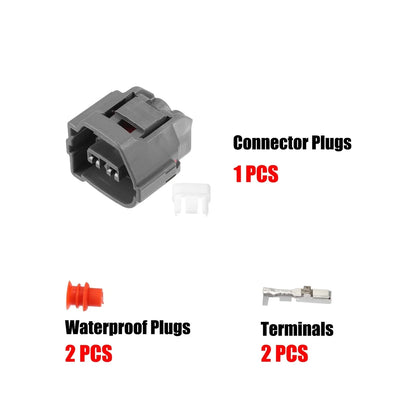 2 x Fuel Injector Connector Adapter Plug Kit for Hyundai