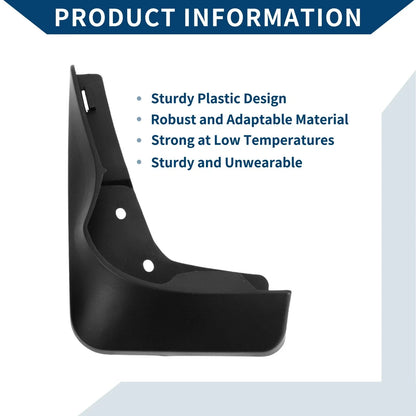 Mud Flaps Splash Guards Set for Mercedes-Benz CLA (2013-2019)