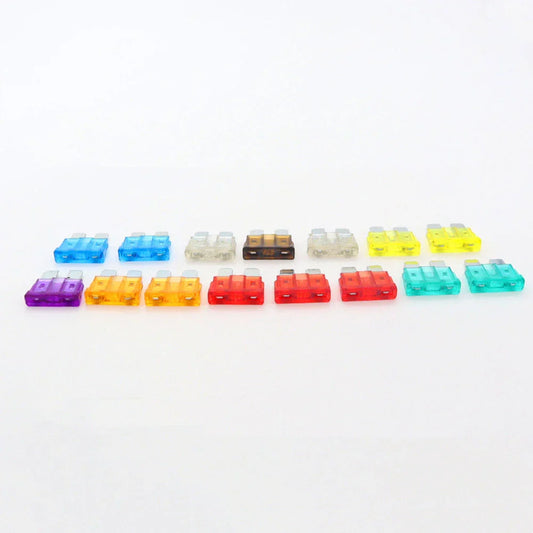 15-Way Blade Fuse Box & 4-Way 12V 40A Relay for Car Truck UTV
