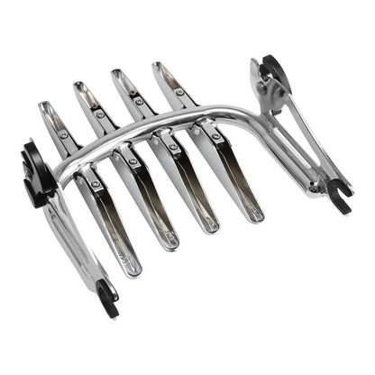 Chrome Detachable Stealth Luggage Rack for Harley Electra Glide (2009-2024)