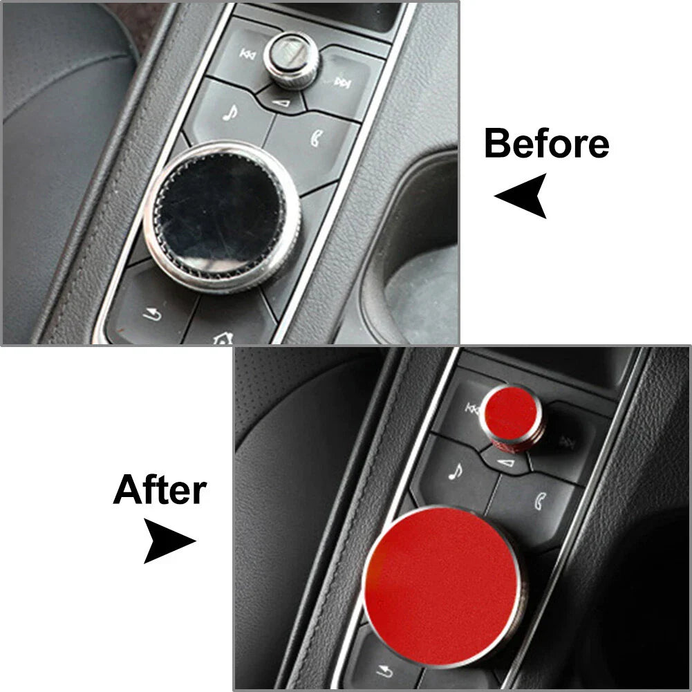 Volume Knob Cover for Cadillac CT5 CT6 XT4 XT5 XT6 (2019-2020) Blue