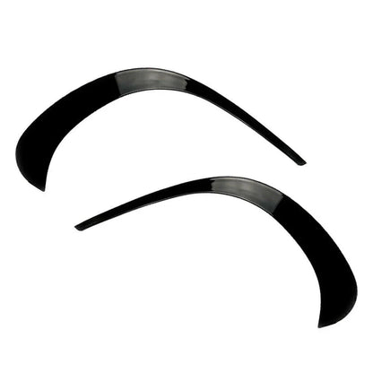 Black Front Bumper Spoiler Trim Cover for Benz GLC X253 (2020-2021)