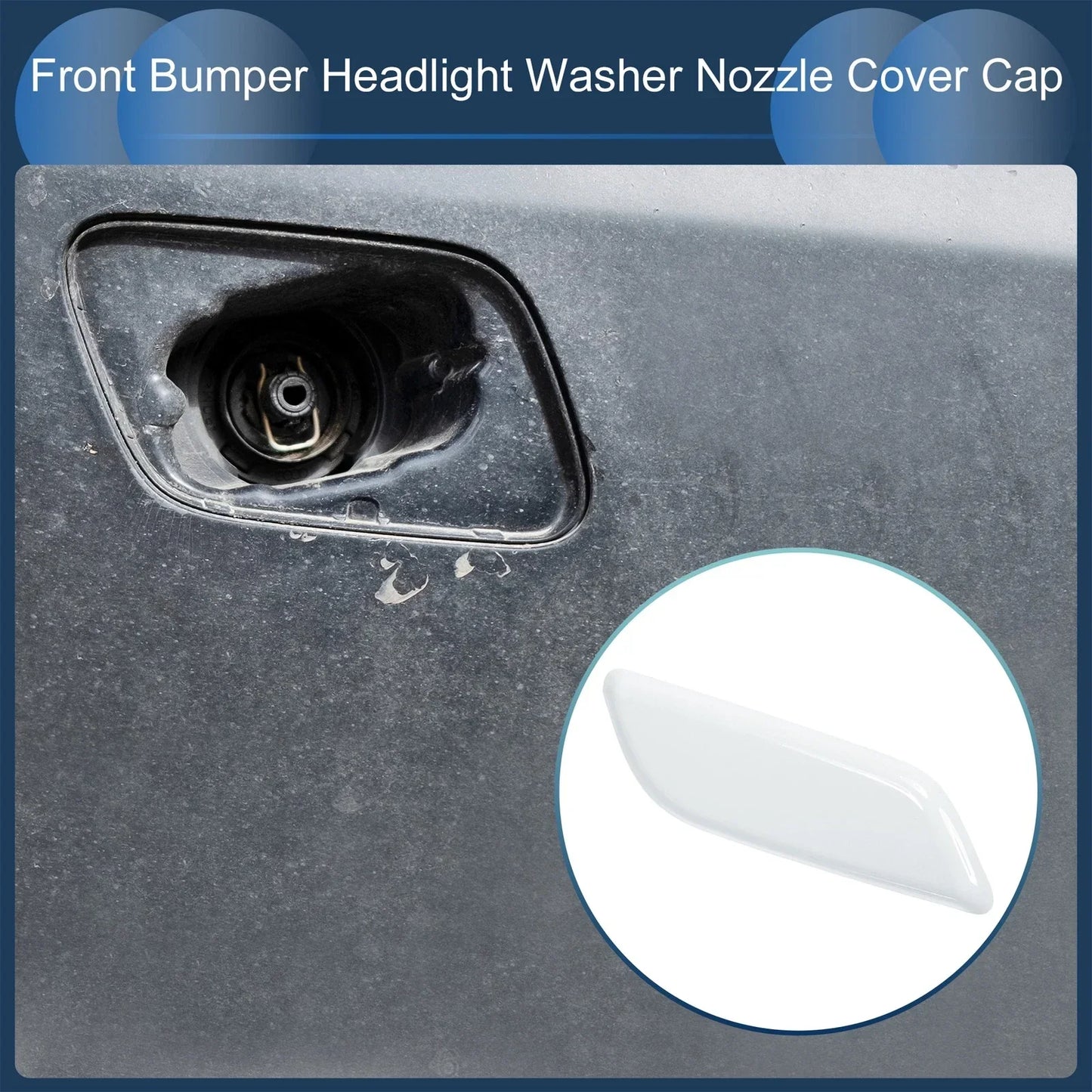 Front Right Washer Nozzle Cover for Honda Accord VIII 2011-2013 - 1 Pc