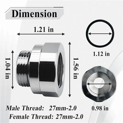 27mm Oil Drain Valve Adapter & O-ring