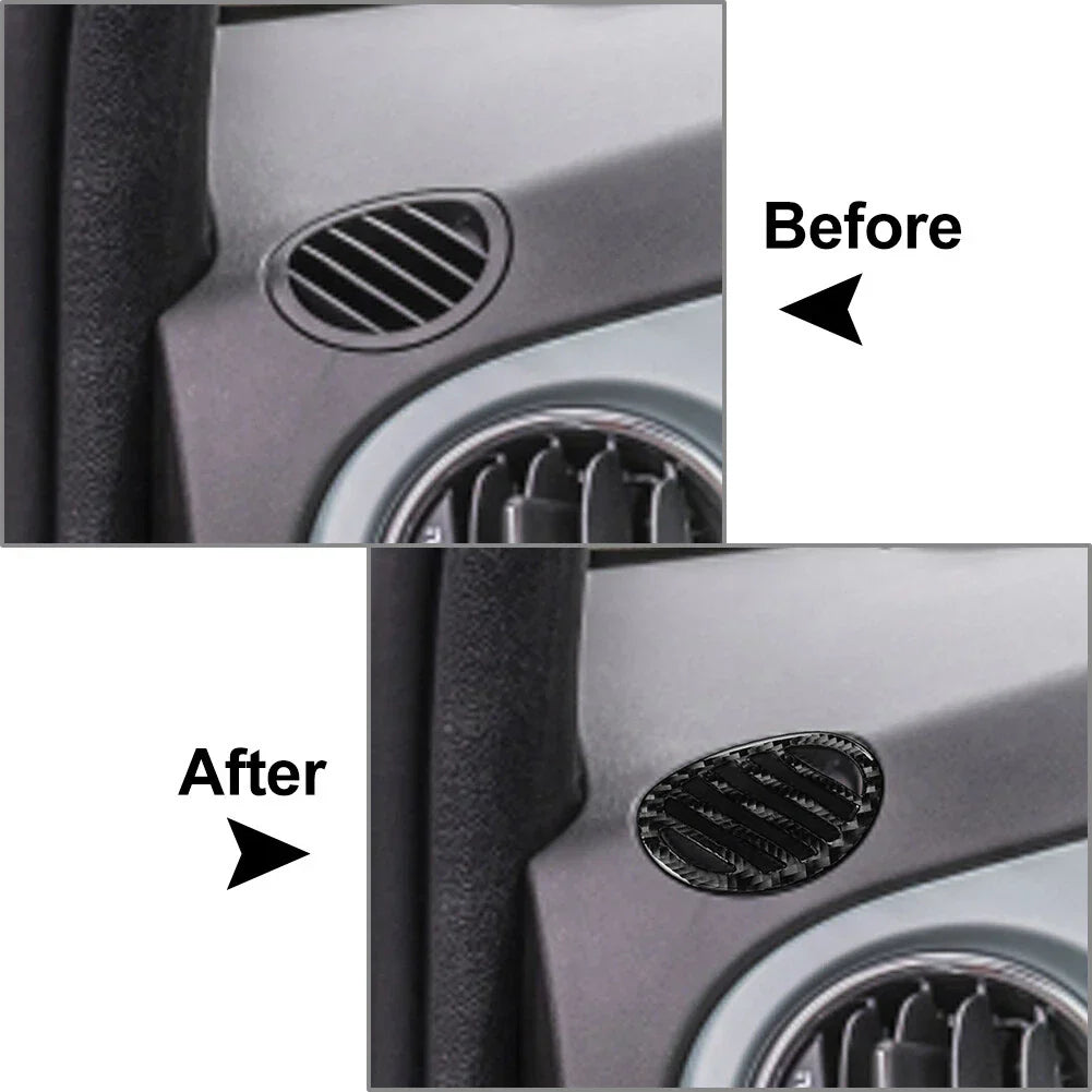 Defogger Air Vent Panel Cover Trim for Fiat 500 (2012-2015)