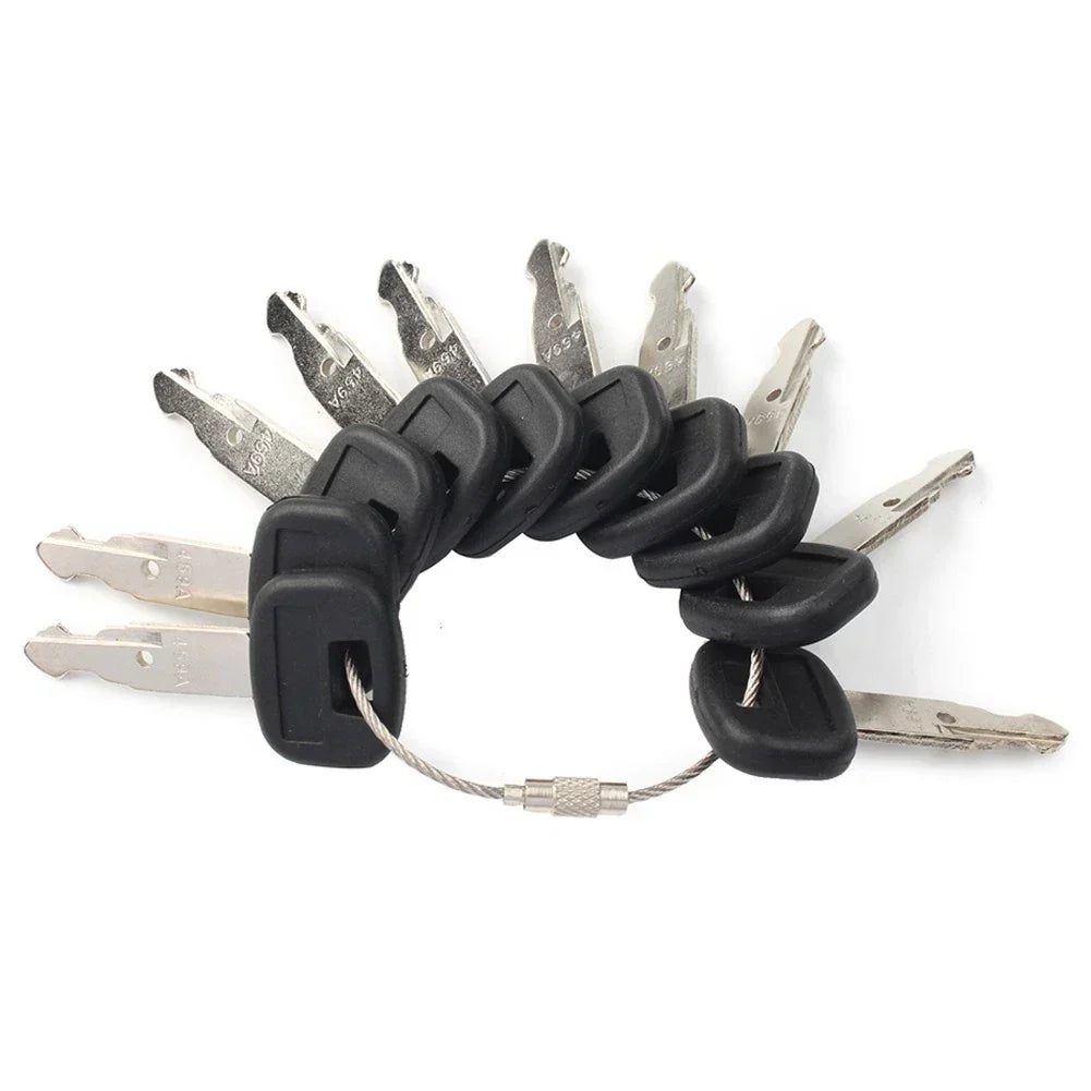 10 x Ignition Keys for Kubota Mini Excavator (No Year Specified)