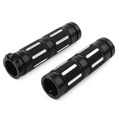 CNC 1" Motorcycle Handlebar Hand Grips for Harley Dyna Wide Glide EFI