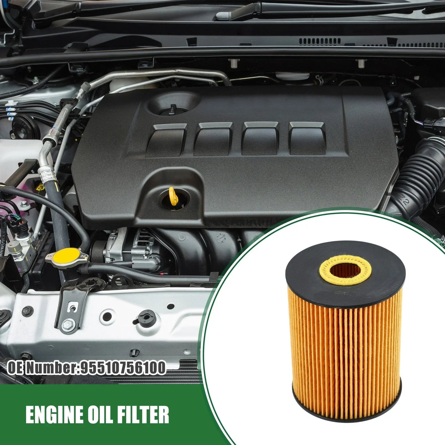Engine Oil Filter Set for Porsche Cayenne (2003-2010)