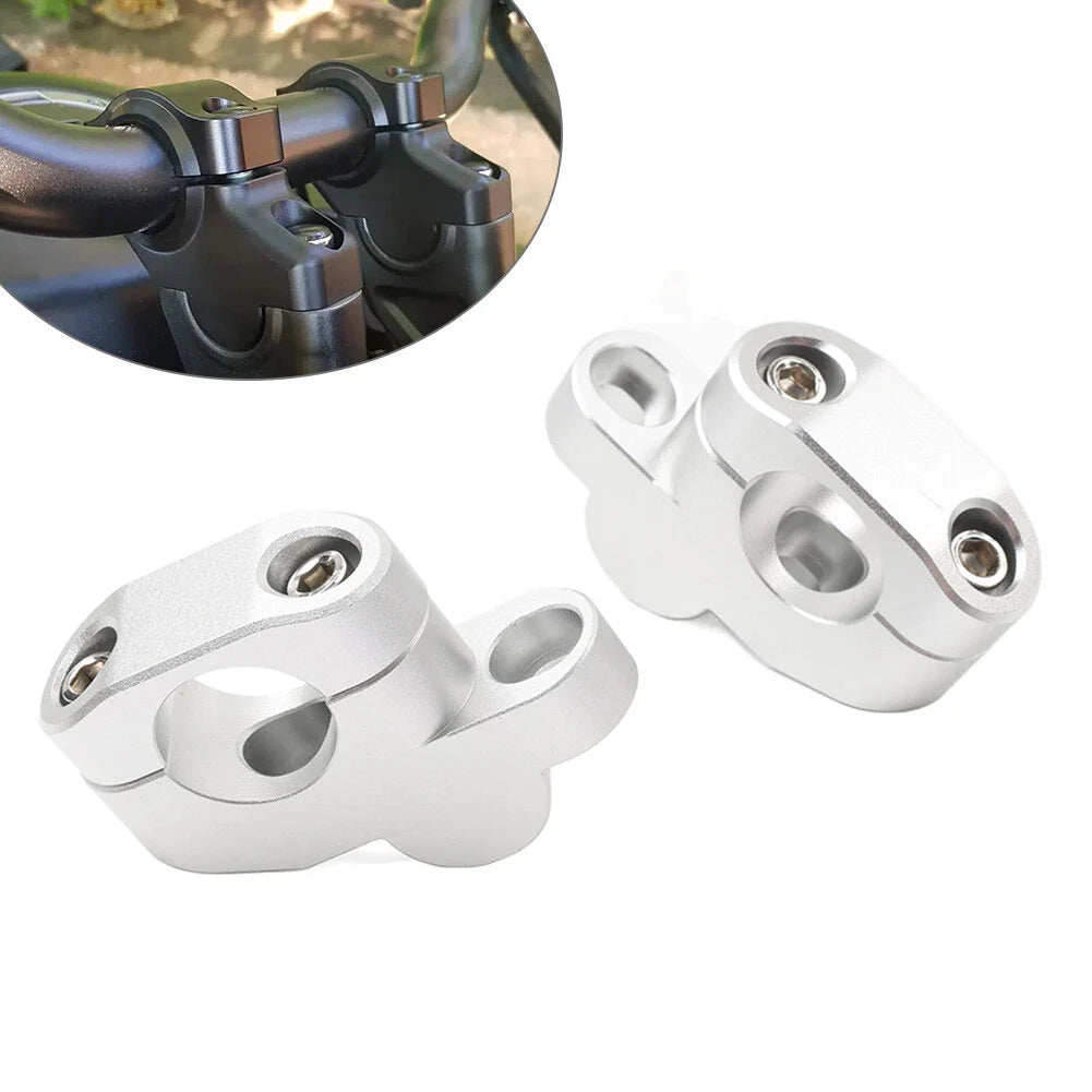 28mm 1 1/8 Offset Handlebar Clamp for Honda Suzuki Yamaha Kawasaki