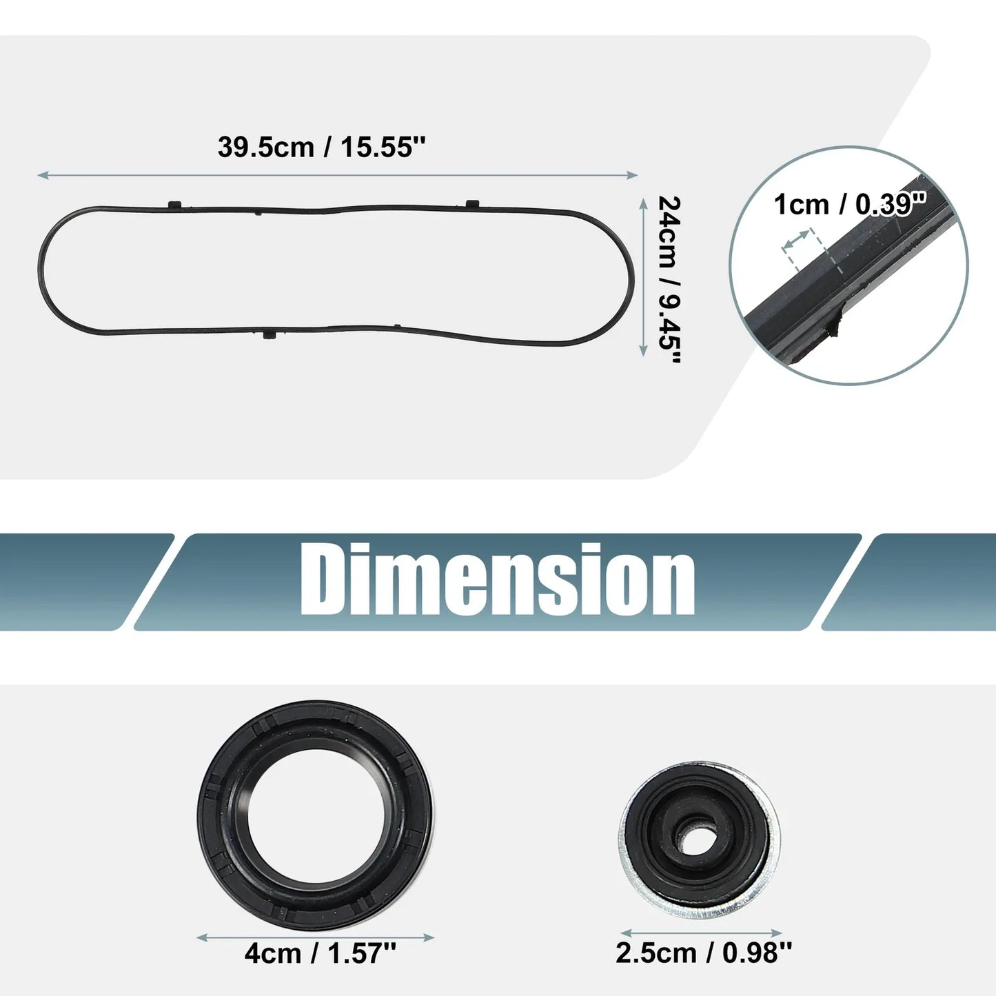 Valve Cover Gasket Set for Acura MDX 3.5L V6 (2003-2006)