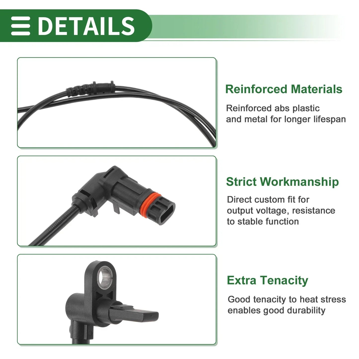 ABS Wheel Speed Sensor for Mercedes-Benz W639 (2003-2014)