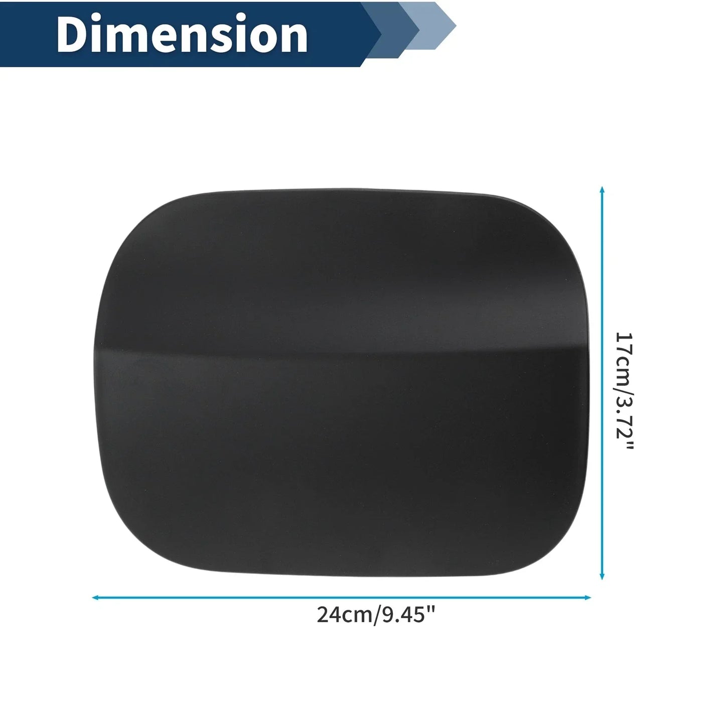 Fuel Tank Door for Hyundai Santa Fe 2019-2023 Gas Filler Door 2 x Covers