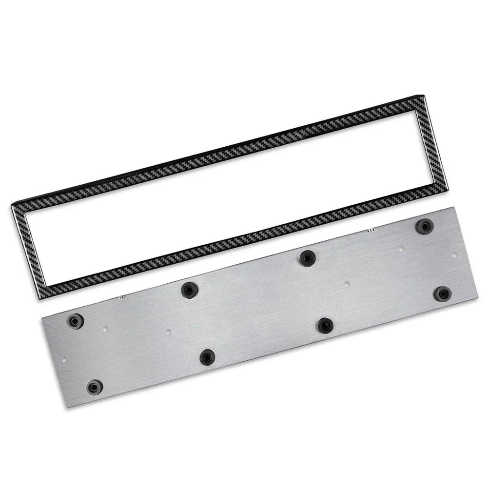 Universal License Plate Holder & Frame Cover with Screws for EU Vehicles