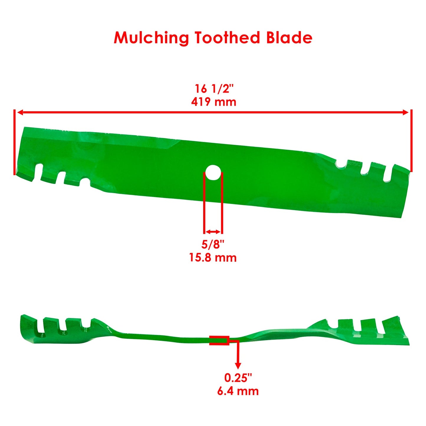 Deck Blade with Bolt for Bad Boy Maverick 48 in (2016–2025)