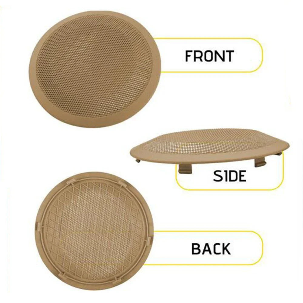 Beige Front Door Speaker Covers for BMW 3 Series E90 E91 X1 E84 (2006-2013)