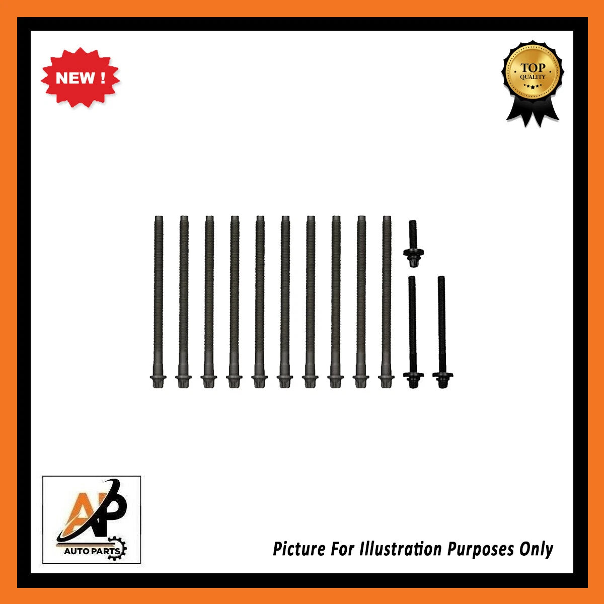 Head Bolt Set Replacement for MINI One Cooper JCW (R55–R60) (2007–2016)