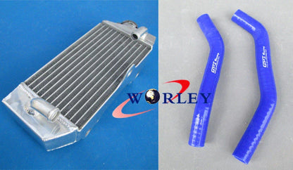 Aluminum Radiator & RED Silicone Hose for Yamaha YZ85 (2002-2021)