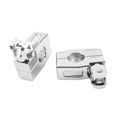 25MM Foot Peg Rest Clamp Bracket for Harley Crash Bar