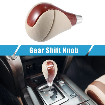 Auto Gear Stick Shift Knob for Lexus - Brown Beige