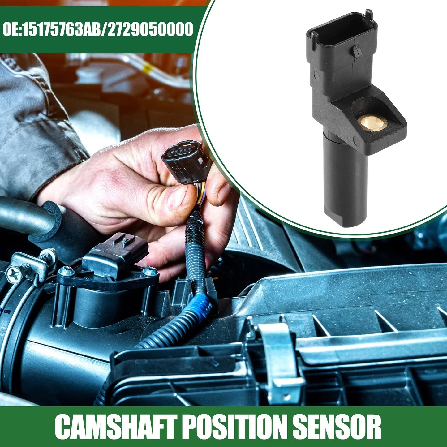 Camshaft Position Sensor for Mercedes-Benz Sprinter (2007-2018) Black
