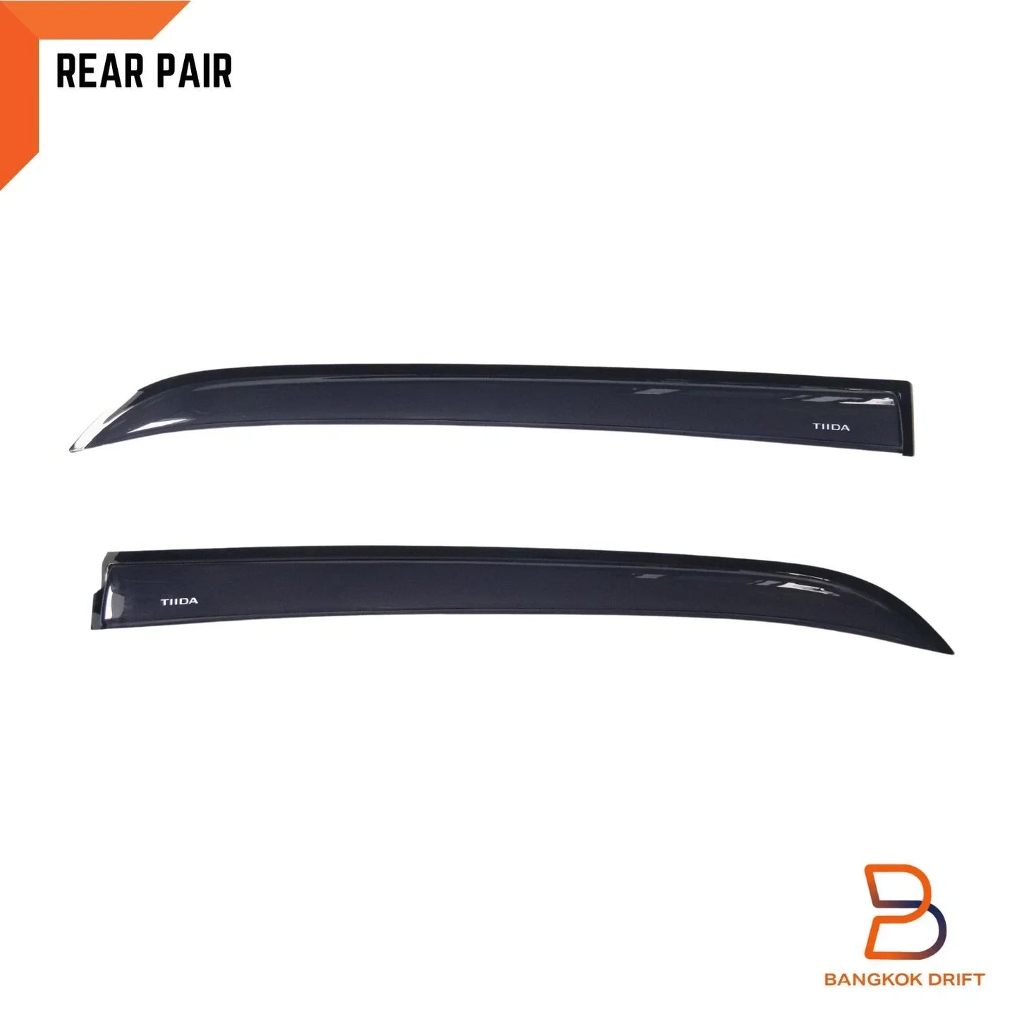 Weather Shield Window Visor Rain Guard for Nissan Tiida Sedan (2006-2011)