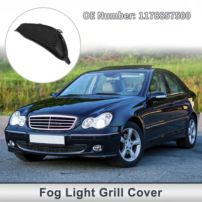 Front Left Fog Light Grill for Mercedes Benz W117 (2016-2019)