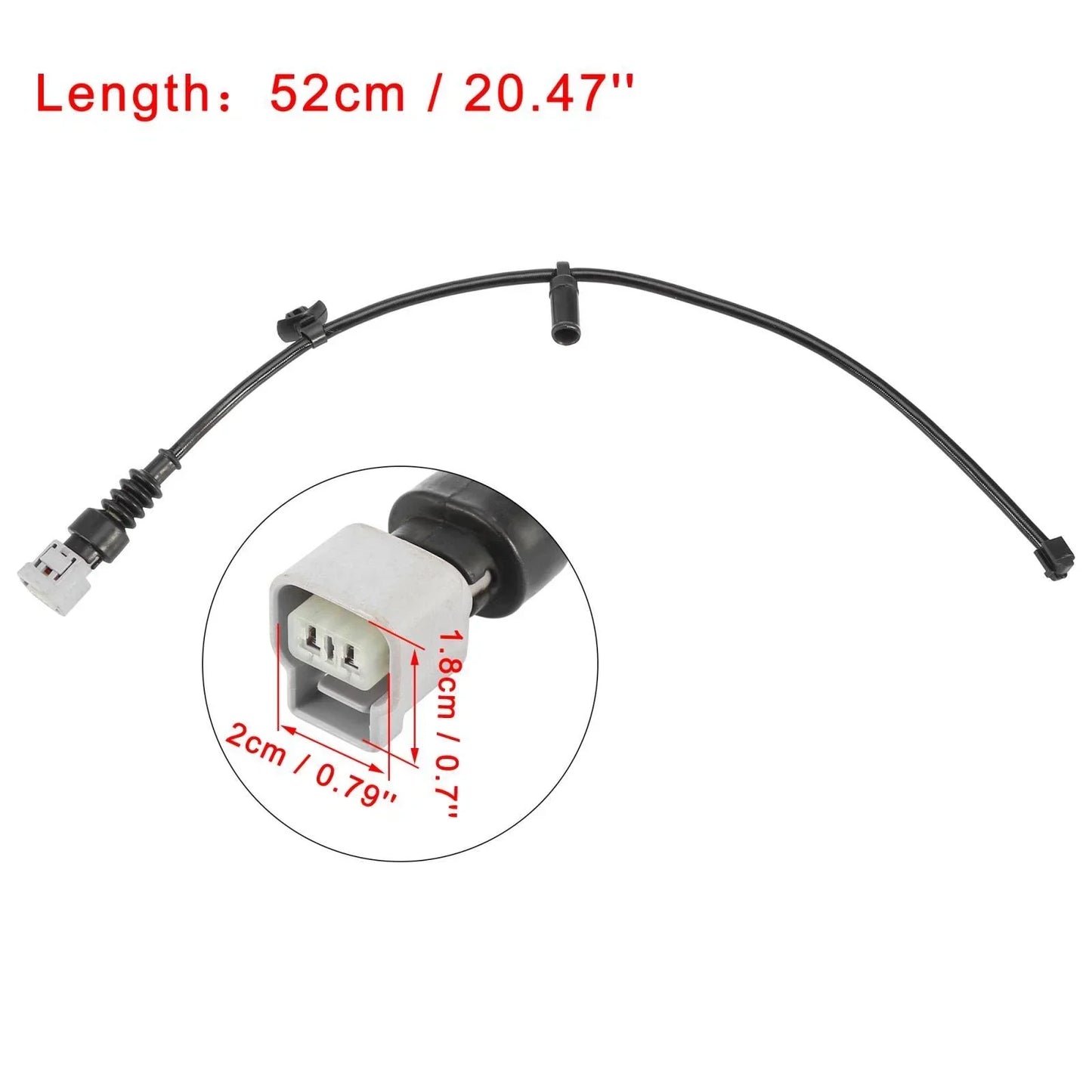 2 x Front Brake Pad Wear Warning Sensors for Lexus LS460 (2002-2019)