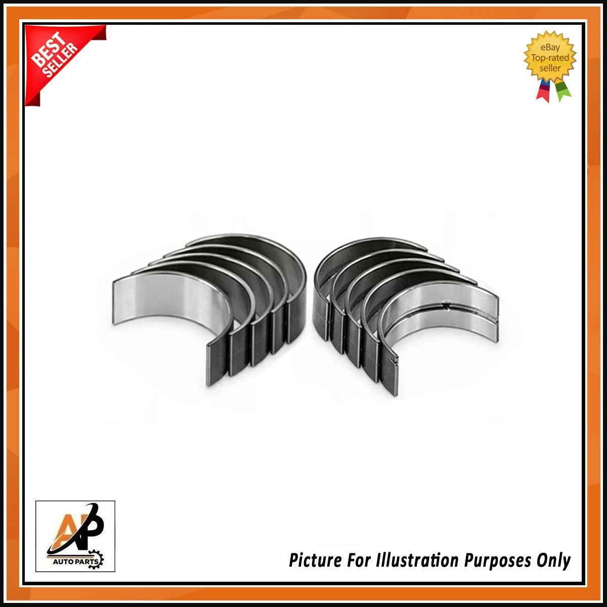 Crankshaft Bearing Set Heavy Duty for BMW 3.0D N57D30 (2009–2012)