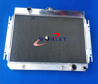 Aluminum Radiator +12" Fan for Chevy Impala, El Camino 1963-1968