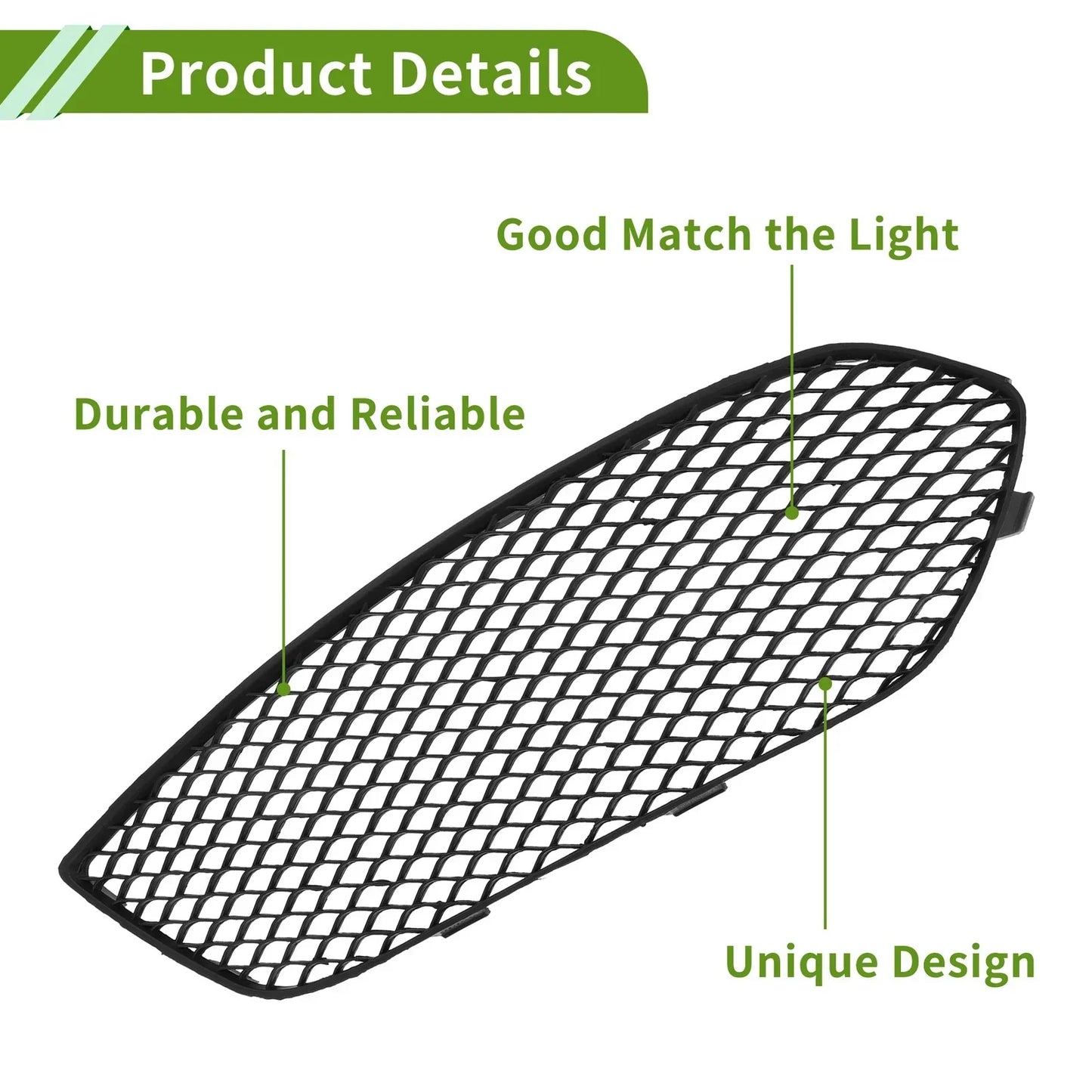 Front Left Fog Light Grill for Mercedes Benz CLA250 (2014-2016)