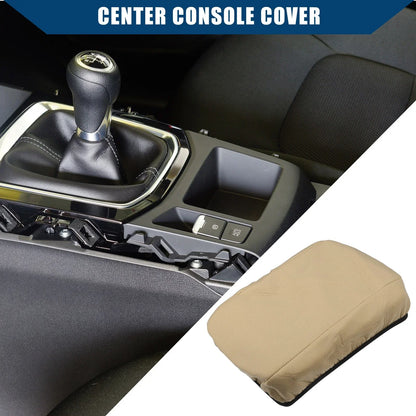Center Console Armrest Cover for Honda Civic 2006-2013 Neoprene Brown