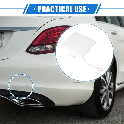 Car Rear Bumper Tow Hook Eye Hole Cover for Mercedes-Benz R350 (2011-2012)