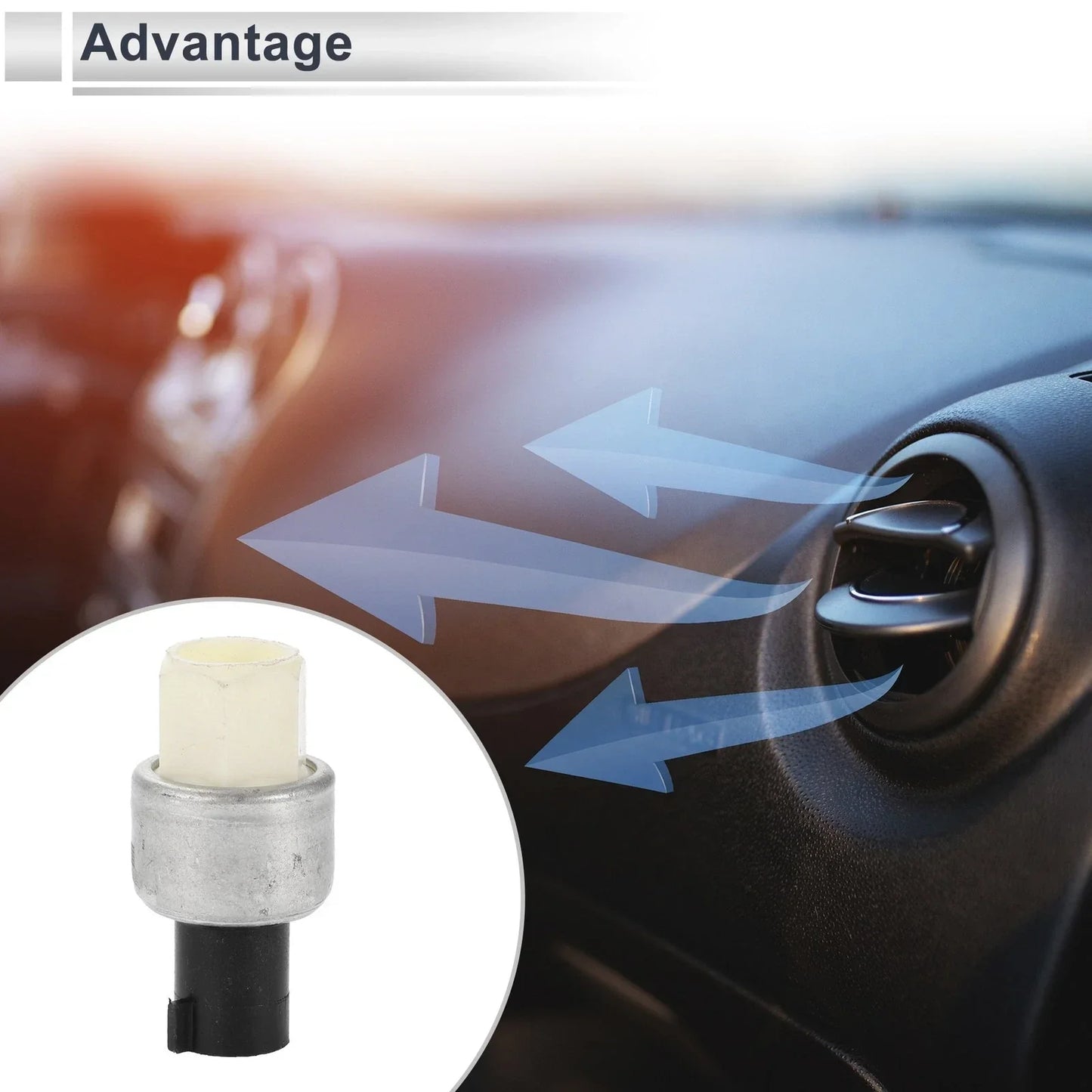 A/C Pressure Switch Sensor for Chevrolet Blazer 5.7L (1992-1993) 1 x Pcs