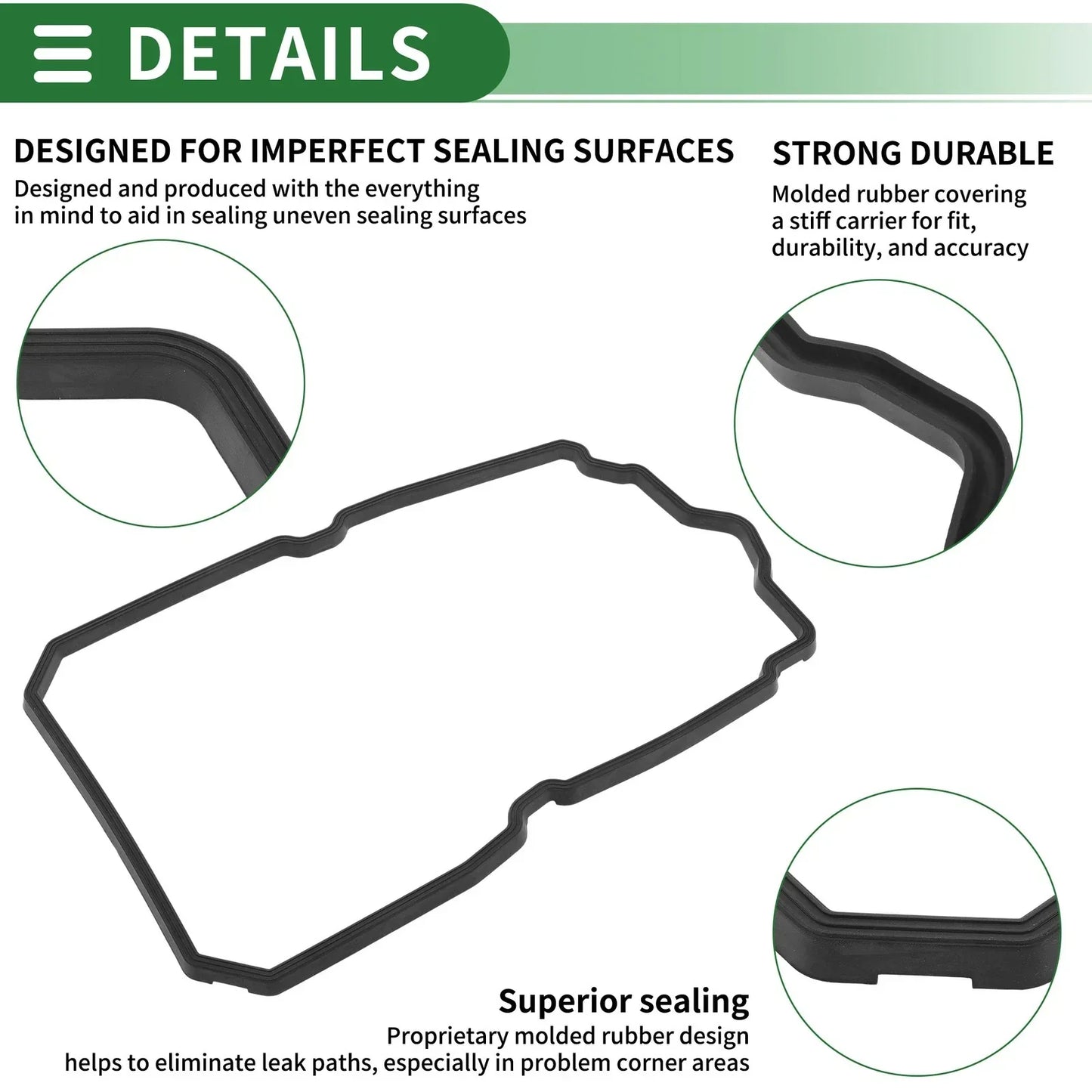 Car Oil Pan Gasket for Mercedes-Benz CL63 AMG (2008-2012)
