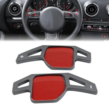 Steering Wheel Shifter Paddle Extensions for Audi A3 A4 A5 A6 A7 A8 S3 S4 S5 S6