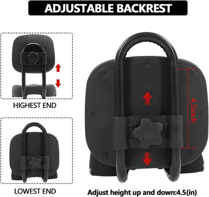 Backrest Saddle Bike Seat 11.5"x9.5" for Bicycle Tricycle