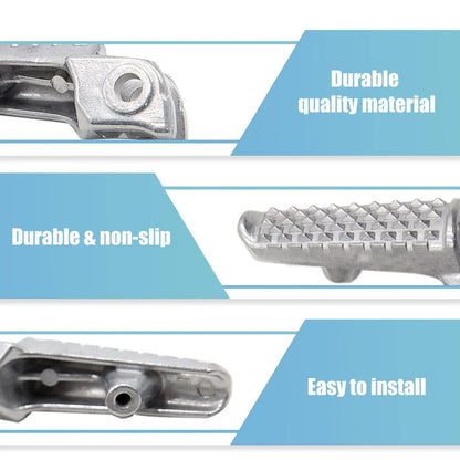 8mm Aluminium Alloy Motorcycle Footpegs