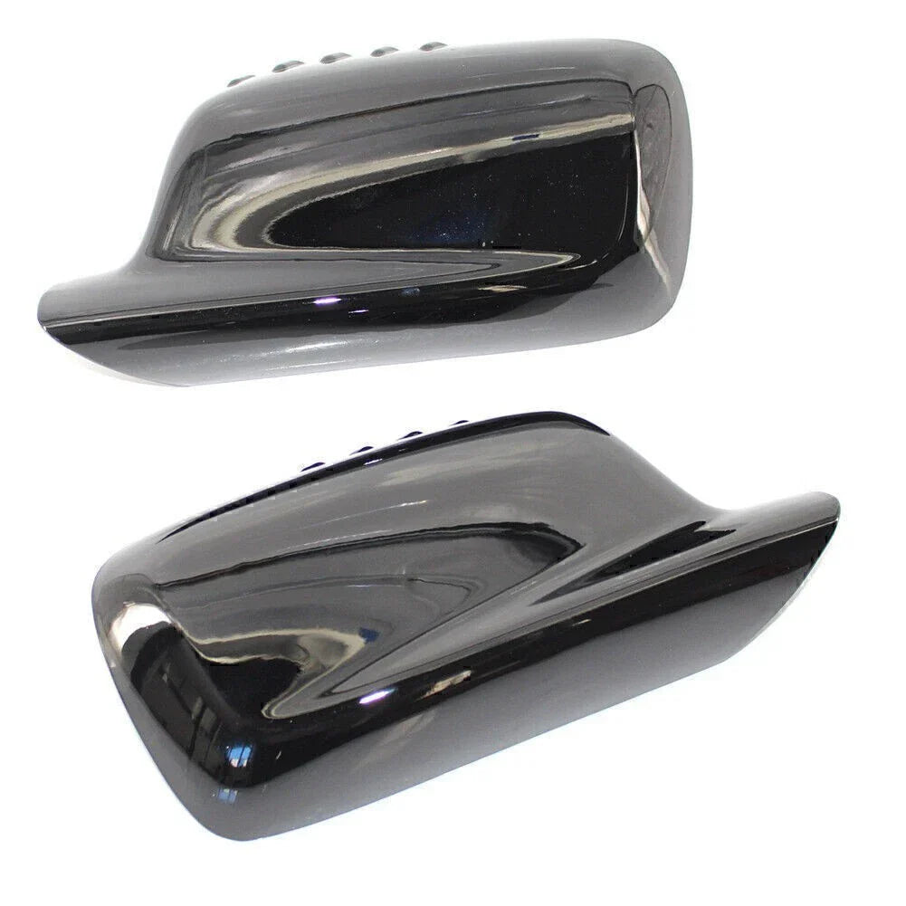 Door Wing Side Mirror Cover Caps  For BMW E46 E65 E66 330Ci 745i 750i (2000-2006)